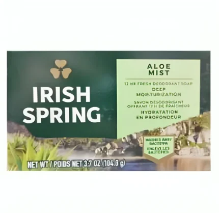 Irish Spring Bath Soap Aloe 72 / 3.75 oz
